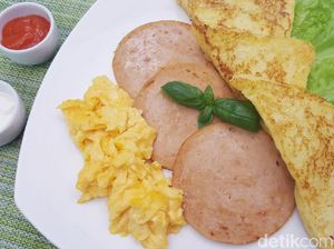 Resep Sarapan :  French Toast with Fiesta Chicken Slice