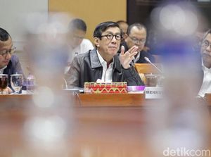 Menkum HAM: Yang Protes UU MD3 Silakan Gugat ke MK Menkum HAM: Yang Protes UU MD3 Silakan Gugat ke MK