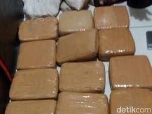 Transaksi di SPBU Depok, Kurir 15 Kg Ganja Dibekuk Polisi