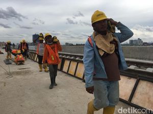 Diuji Coba Mei, Begini Progres Terkini Proyek LRT Jakarta Diuji Coba Mei, Begini Progres Terkini Proyek LRT Jakarta