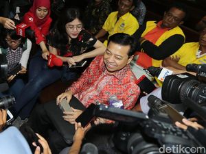 Terdakwa e-KTP Jelaskan Kode PS, Novanto Tertawa