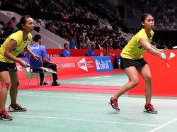 Taklukkan Ganda Nomor Satu Dunia, Della/Rizki Lolos 8 Besar