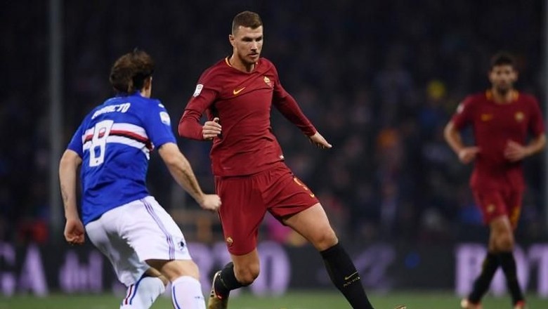 Gol Dzeko di Injury Time Selamatkan Roma dari Kekalahan