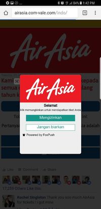 Penipuan Tiket Gratis AirAsia Terlihat Asli, Kok Bisa? 
