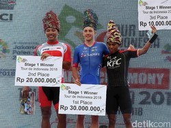 Pebalap Swiss Kuasai Etape I, Projo Finis Kedua