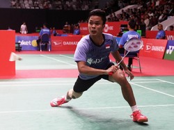 Lolos, Anthony Ginting Hadapi Chen Long di Perempatfinal