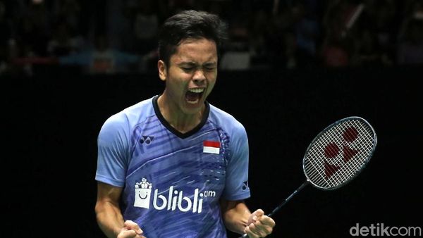 Anthony Ginting Lolos ke Semifinal Indonesia Masters 2018
