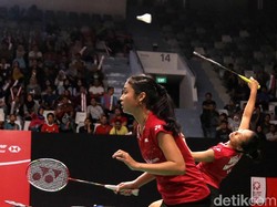 Della/Rizki Amankan Tiket Semifinal Kejuaraan Bulutangkis Asia