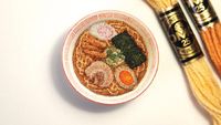 Lihat Kerennya Sulaman Mungil Bentuk Makanan yang Persis Asli!
