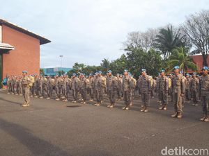 Polri Kirim Tim FPU 10 untuk Misi Perdamaian di Sudan Polri Kirim Tim FPU 10 untuk Misi Perdamaian di Sudan