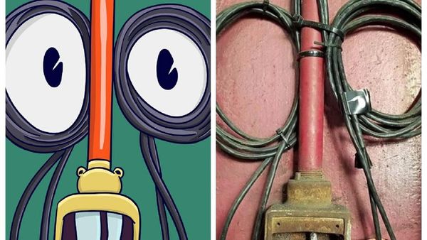 Keren! Terinspirasi Pareidolia, Seniman Ini Punya Gambar Lucu-lucu