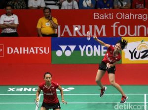 Hendra/Ahsan dan Della/Rizki Melaju, Hafiz/Gloria Tersingkir Hendra/Ahsan dan Della/Rizki Melaju, Hafiz/Gloria Tersingkir