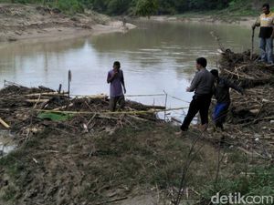 Jasad Balita Berkaos Hijau Ditemukan di Sungai Lusi Grobogan