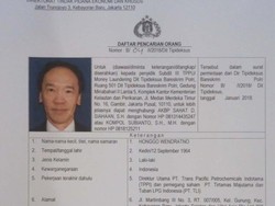 Polisi Surati Negara-negara yang Diduga Lokasi Pelarian Honggo