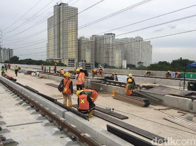 LRT Jakarta Mau Diuji Coba Mei, Yuk Lihat Proyeknya
