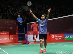 Anthony Singkirkan Jonatan di China Terbuka