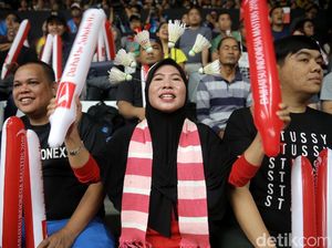 Bermacam Gaya Suporter Indonesia Masters 2018 Bermacam Gaya Suporter Indonesia Masters 2018
