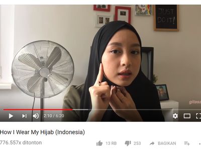 Aksi Gita Savitri di Youtube, Hijabers yang Menginspirasi Sesama Wanita