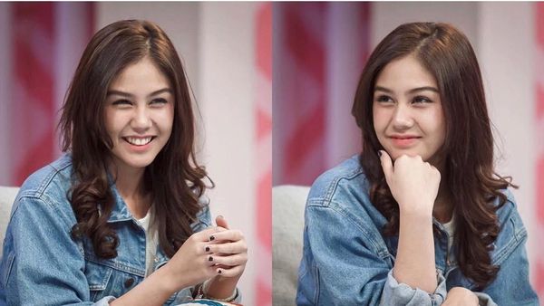 Lihat Cantiknya Pose Vanesha Milea Saat Sedang Menyeruput Teh dan Jus