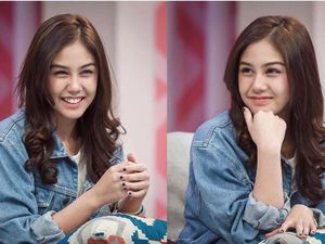 Lihat Cantiknya Pose Vanesha Milea Saat Sedang Menyeruput Teh dan Jus