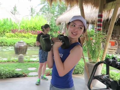 Potret Cantiknya Natasha Wilona Saat Lagi Olahraga