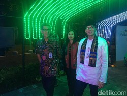 Susuri Taman Lampu di Jaksel, Sandi: Berasa Kayak di Paris