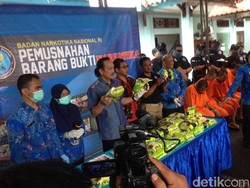 BNN Musnahkan 40,1 Kg Sabu dari Jaringan Aceh-Malaysia