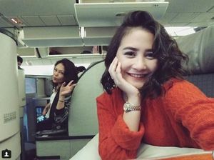 Prilly Latuconsina Terbang ke Los Angeles, Rekaman?