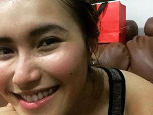 Foto: Seksinya Ayu Ting Ting yang Keringetan Habis Olahraga