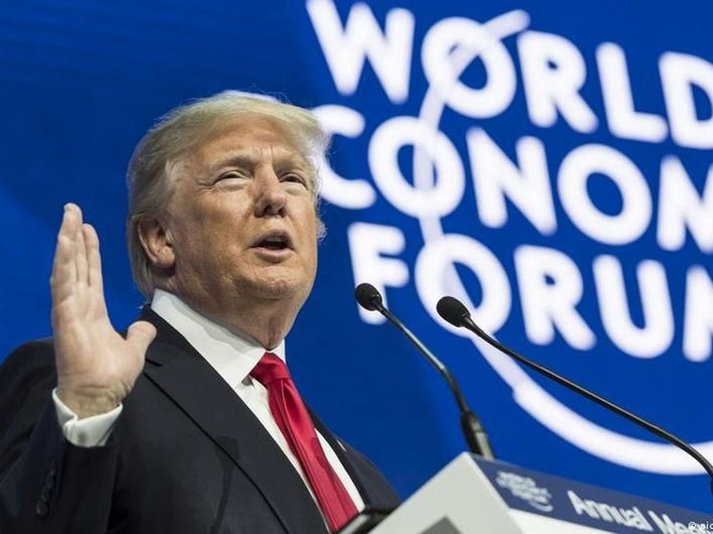 Trump di Davos: America First Bukan Berarti America Alone
