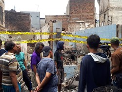 Kebakaran di Tamansari, 2 Rumah Dipasangi Garis Polisi
