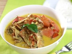 Asam Pedas Gulai Ketam yang Bikin Ketagihan