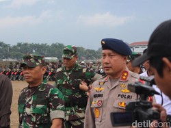 Kapolda Jabar Pimpin Apel Operasi Pengamanan Pilkada di Garut
