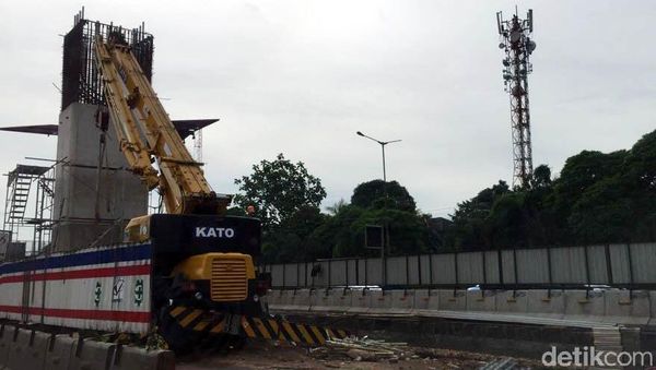 Begini Penampakan Pembangunan Tol Jakarta-Cikampek Layang