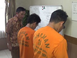 Hendak Edarkan 40 Paket Sabu, 2 Buruh Harian di Makassar Dibekuk