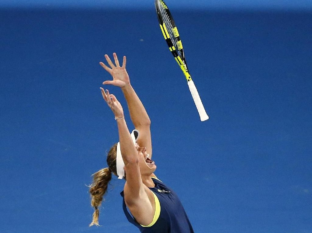 Kalahkan Halep, Wozniacki Juara Australia Terbuka