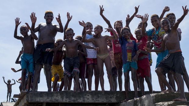 Potret keseharian warga Asmat, Papua