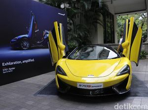 Mobil Sport New McLaren 570S Spider Sapa Indonesia Mobil Sport New McLaren 570S Spider Sapa Indonesia