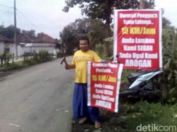Kesal dengan Truk Tambang Kebut-kebutan, Warga Lakukan Hal Ini