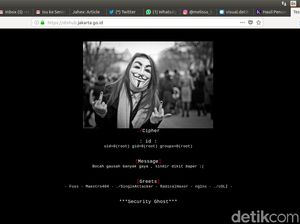 Situs Diacak-acak Hacker, Ini Kata Kadishub DKI Situs Diacak-acak Hacker, Ini Kata Kadishub DKI