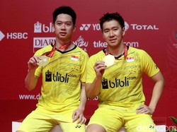 Gaya Kevin/Marcus Kunci Gelar Juara di Istora
