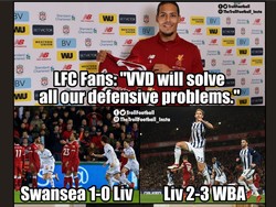 Hal itu tak pelak membuat Van Dijk jadi salah satu yang kena cibiran. Terutama menyoal statusnya sebagai bek termahal dunia yang diharapkan mampu menjadi solusi dari masalah di lini belakang. (Foto: Internet)