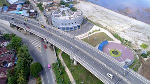 Dari Sini Jembatan Terpanjang di Indonesia Timur Dipantau