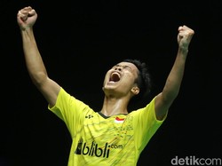 Anthony Ginting Ditargetkan Tembus Lima Besar Dunia