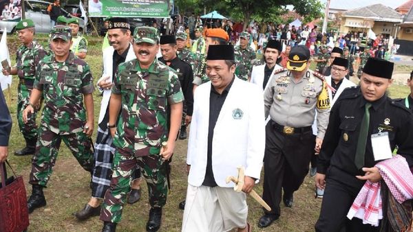 Panglima TNI Hadiri Pengukuhan Pimpinan Pusat Pagar Nusa