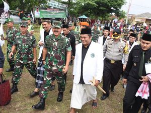 Panglima TNI Hadiri Pengukuhan Pimpinan Pusat Pagar Nusa