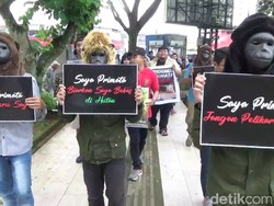 Aktivis Penyelamat Satwa Primata Edukasi Warga Tasikmalaya