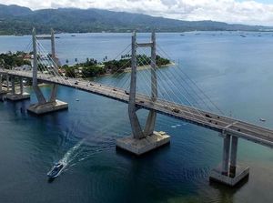 Jembatan Terpanjang di Timur RI Ini Dilengkapi Sensor Pengaman