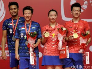Foto: Tontowi/Liliyana Gagal Juara