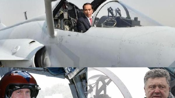 Gaya Pemimpin Dunia Naik Kendaraan Tempur: Putin sampai Jokowi